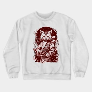 Cat warrior Crewneck Sweatshirt